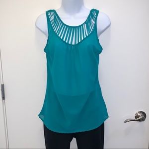 Turquoise Blouse
